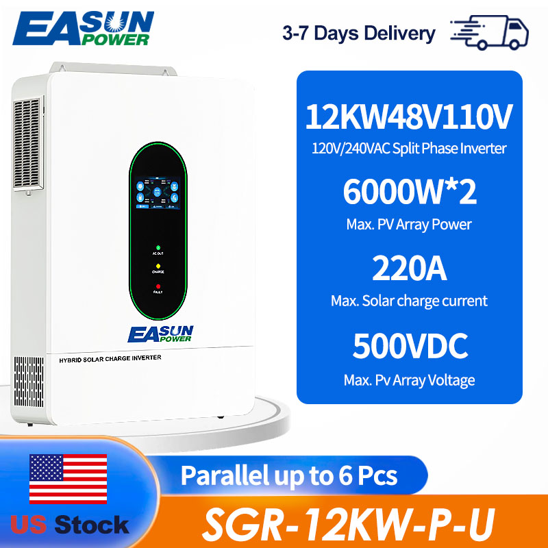 EASUN US 12KW 12000W Split-Pha – Drone Solar Charger Bewertung und Preis